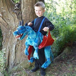 Disfraz de dragón para disfraces niños 4-6 años, perfecto para carnavales. 2