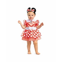 Disfraz infantil Minnie Mouse para disfraces niños con lunares rojos