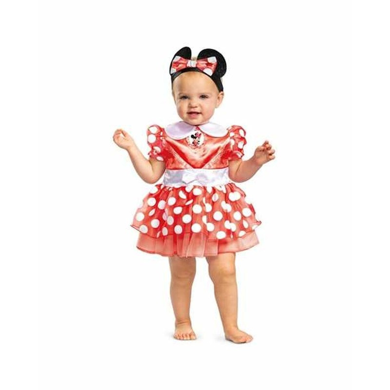 Disfraz infantil Minnie Mouse para disfraces niños con lunares rojos