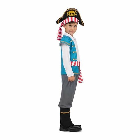 Traje carnaval niño pirata con cubrebotas y pantalón