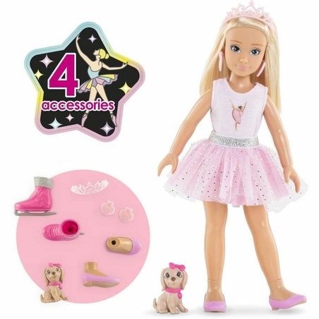 Muñeca Corolle lavable, siempre lista para nuevas aventuras.