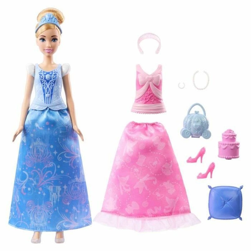 Muñeca Cenicienta para niñas, fomenta el juego imaginativo