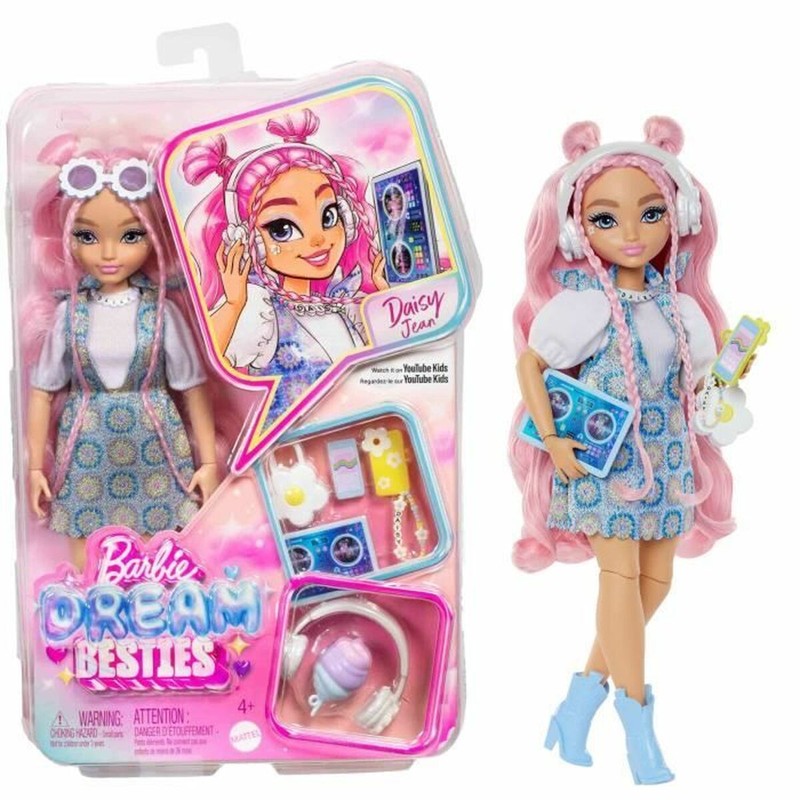 Barbie Daisy articulada con su moderno look y accesorios