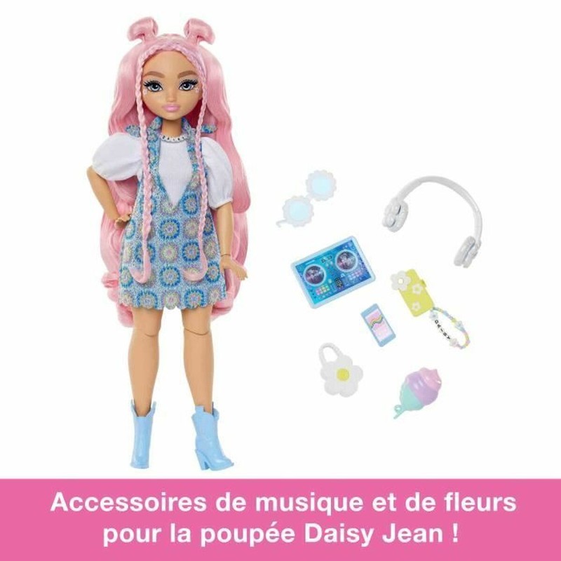 Accesorios Barbie: Detalle de los complementos que incluye la muñeca articulada