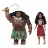 Muñeca Disney Vaiana Maui set de figuras original