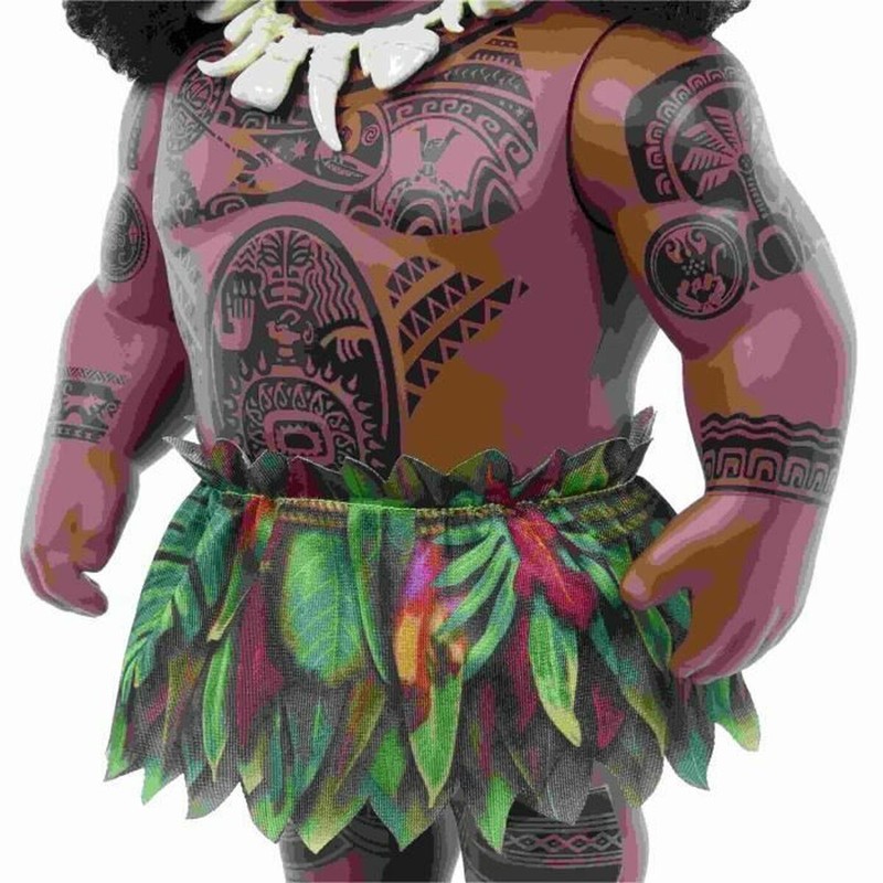 Set figuras Vaiana de plástico resistente para niños