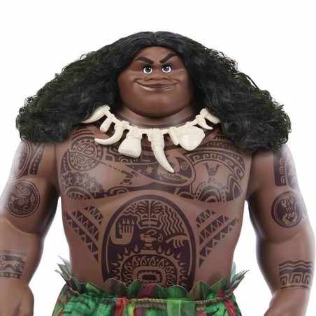 Muñecas Disney Princess Vaiana y Maui en detalle