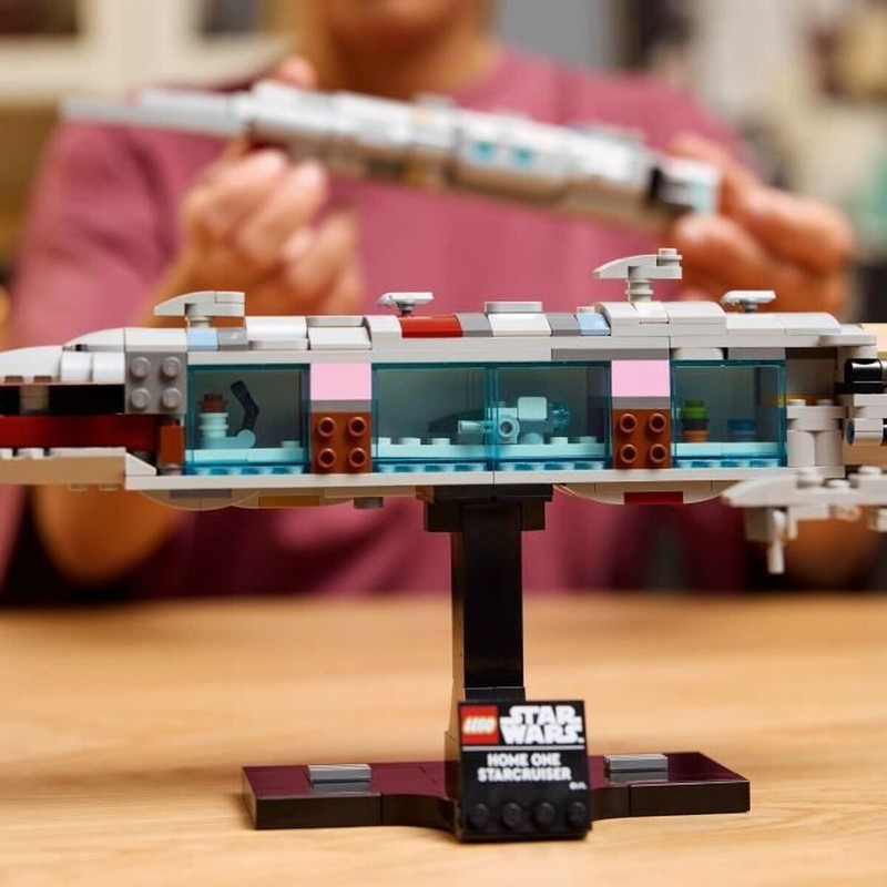 Detalle de bloques de construcción LEGO 75405