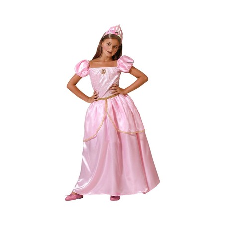 Disfraz niños princesa rosa para fiestas