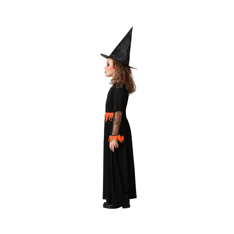 Ideas de disfraces para niños: bruja naranja para juego de rol