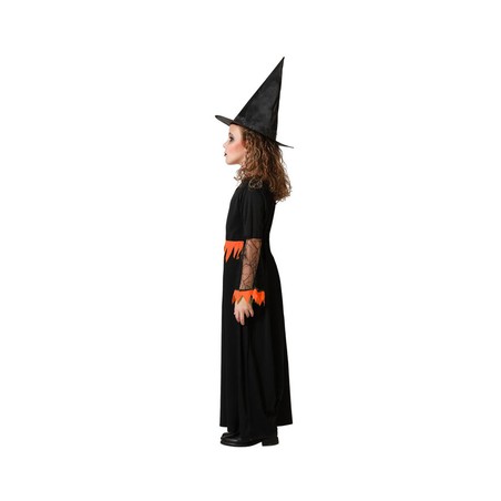 Ideas de disfraces para niños: bruja naranja para juego de rol