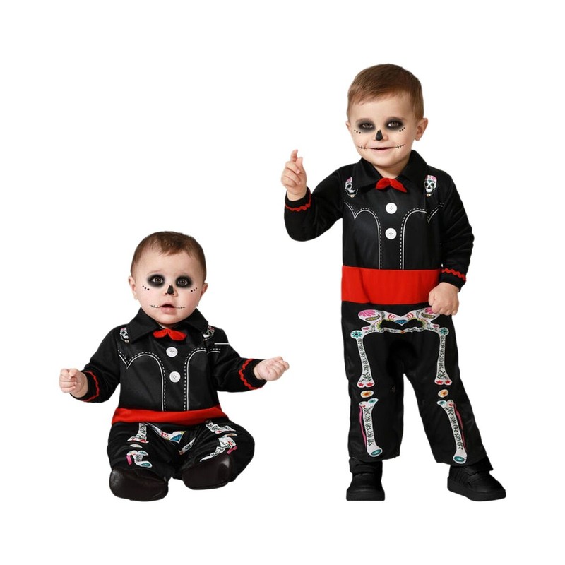 Disfraz para niños esqueleto bebé de Halloween