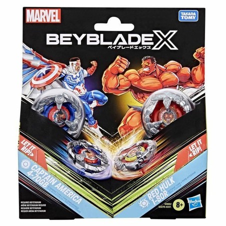 Presentación del juego de habilidad tipo peonza Beyblade
