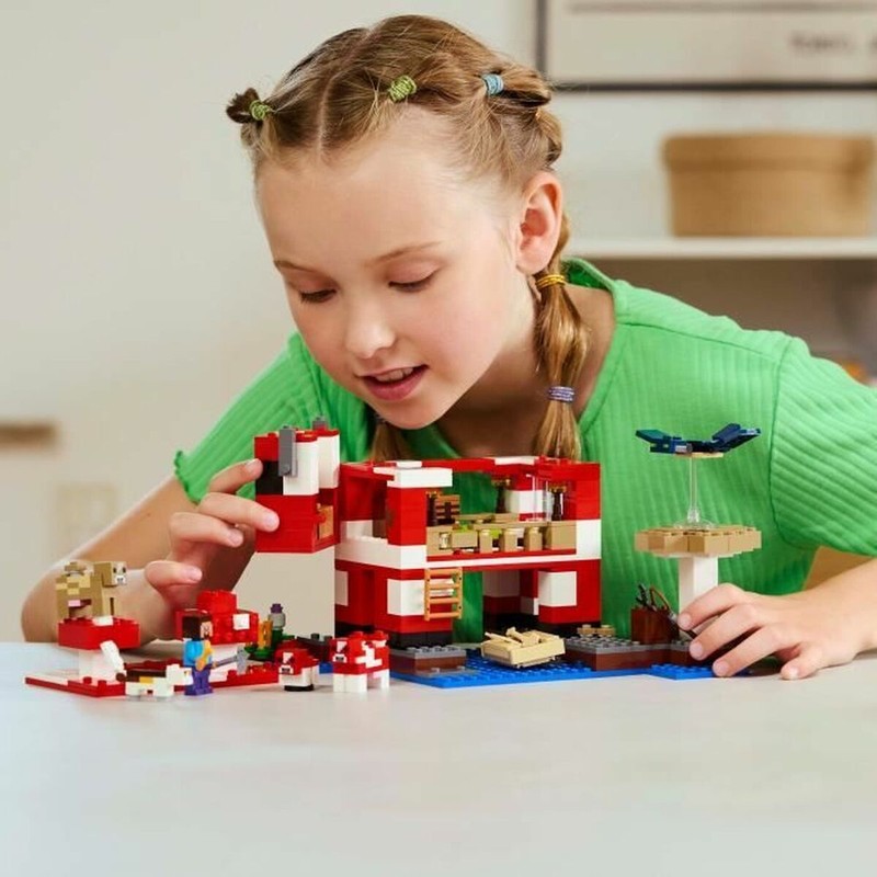 Set construcción educativo LEGO Minecraft para 8 años