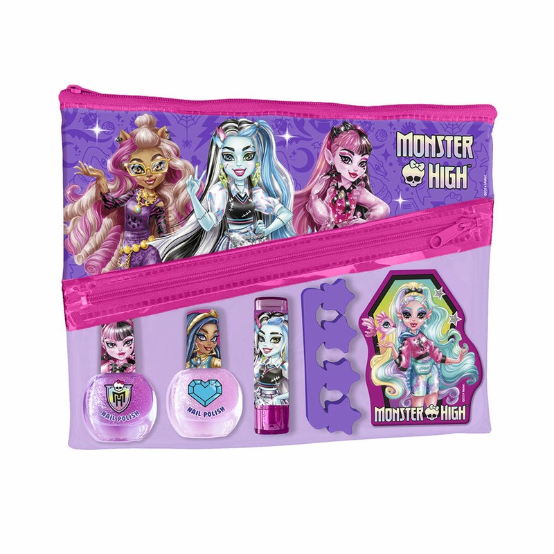 Set de Maquillaje Infantil Monster High Belleza 5 Piezas