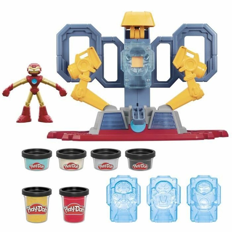 Creaciones divertidas con Play-Doh Iron Man para estimular la imaginación