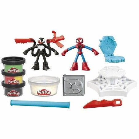 Caja del juego de plastilina Spider-Man Play-Doh para niños