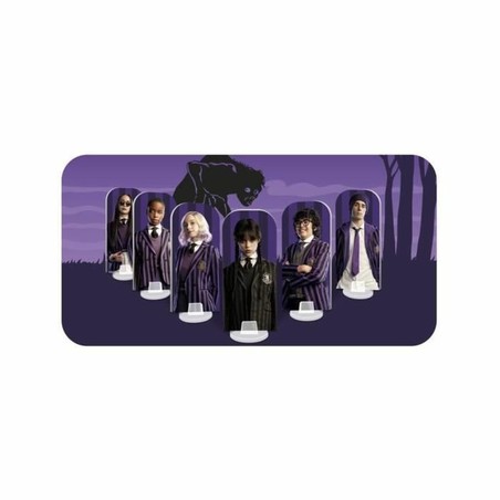 Juego de estrategia Wednesday Addams con personajes
