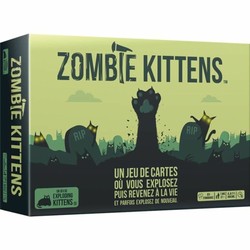juego mesa zombie kittens asmodee cartas