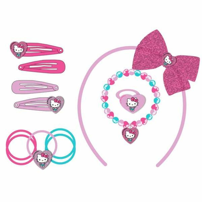 Set de maquillaje para niñas Hello Kitty, productos de belleza infantil seguros