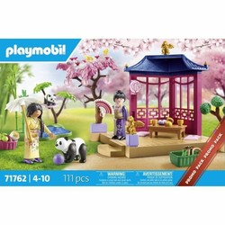 Accesorios Playmobil Casa Muñecas Jardín Asiático con panda 2