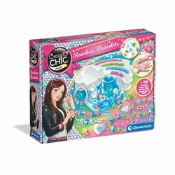 manualidades niños set abalorios Clementoni multicolor