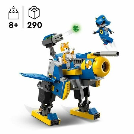Bloques construcción infantiles set LEGO Sonic Metal Sonic