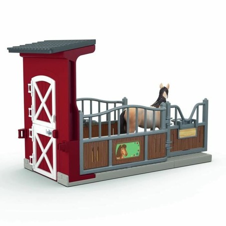 Detalle de la figura Schleich Mustang para juego imaginativo