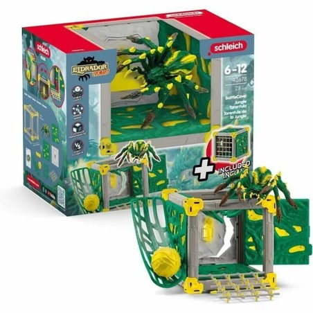 Playset Schleich Eldrador BattleCave Jungla Tarántula, vista principal