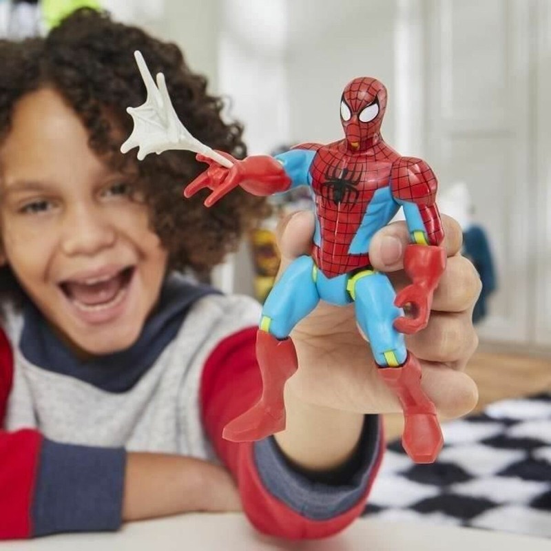 muñeco Hasbro MixMashers Spider-Man con accesorios
