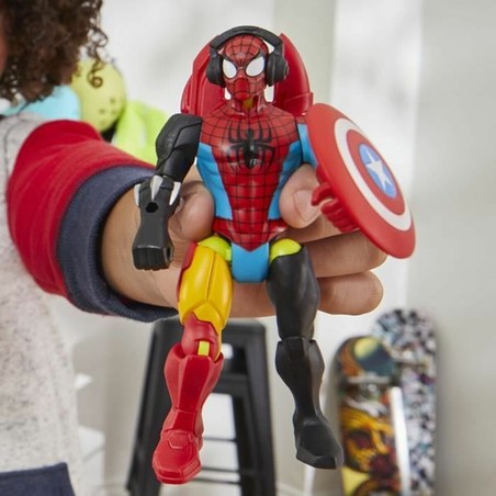 figura coleccionable Spider-Man en acción