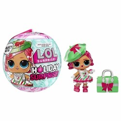 Huevo sorpresa LOL Surprise Holiday con muñeca y accesorios 2