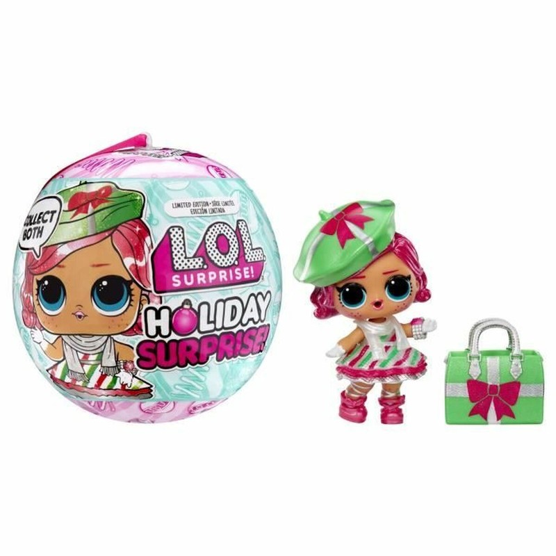 Muñeca sorpresa coleccionable LOL Surprise Holiday Edition