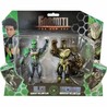 Juego Gormiti Glen y Rockard figuras de acción 15 cm