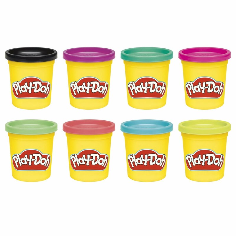 Plastilina colores vibrantes para el juego creativo