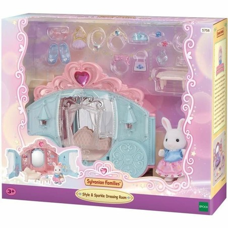 Accesorios Sylvanian Families: carruaje y figura detallados