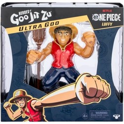 Goo Jit Zu Luffy Ultragoo estirándose, figura acción elástica Luffy
