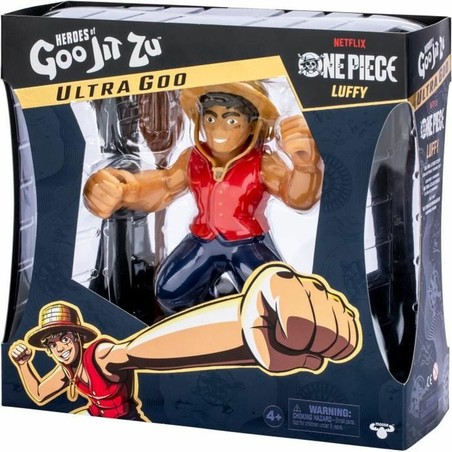 Playset Goo Jit Zu Luffy, juguete One Piece estirable, con accesorios