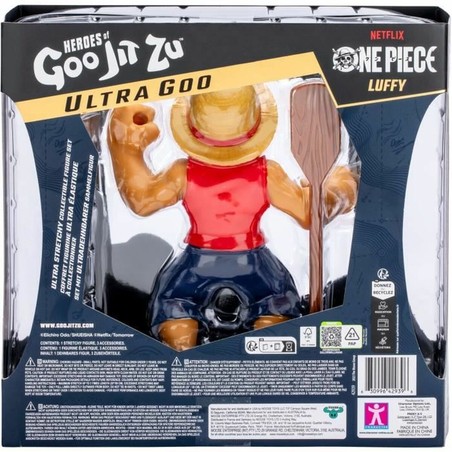 Juguete Goo Jit Zu niños, playset Luffy coleccionable para +4 años
