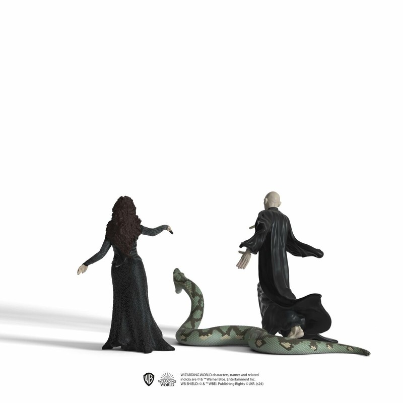 Set figuras Voldemort Nagini Bellatrix colección Harry Potter