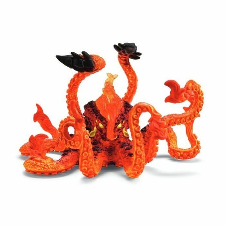 Juguetes Schleich originales: El Pulpo de Lava y el Insecto de Hielo listos para jugar.