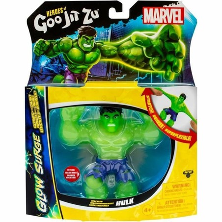 Figura Acción Goo Jit Zu Hulk Glow Surge Estirable - Compra online en MegaJuguetes
