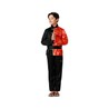 Disfraz para niños chino negro, ideal para fiestas y carnaval.