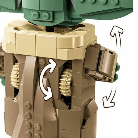 Figura coleccionable LEGO Grogu en su pod