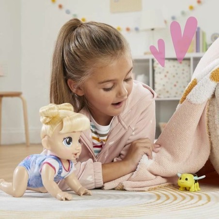 Juguete interactivo infantil Baby Alive Harper Hugs con accesorios