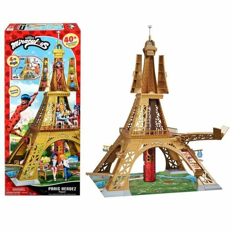 Muñeco bebé Miraculous Bandai Ladybug con accesorios