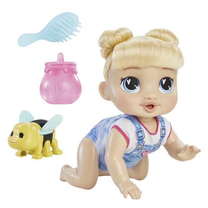 Juego simbólico infantil con muñeca Baby Alive y estuche