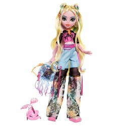 Muñeca bebé Monster High Lagoona Blue con accesorios de juego