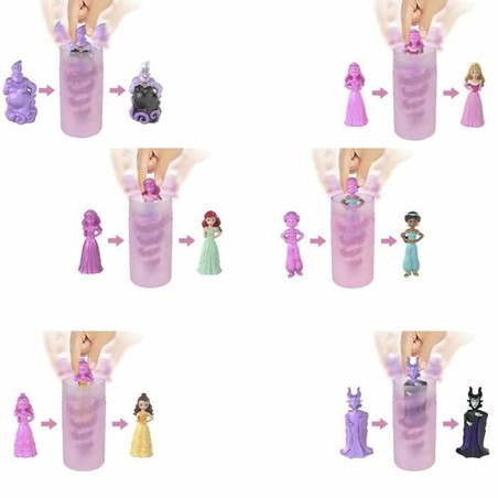 Juguete princesa Disney Color Reveal en estuche sorpresa