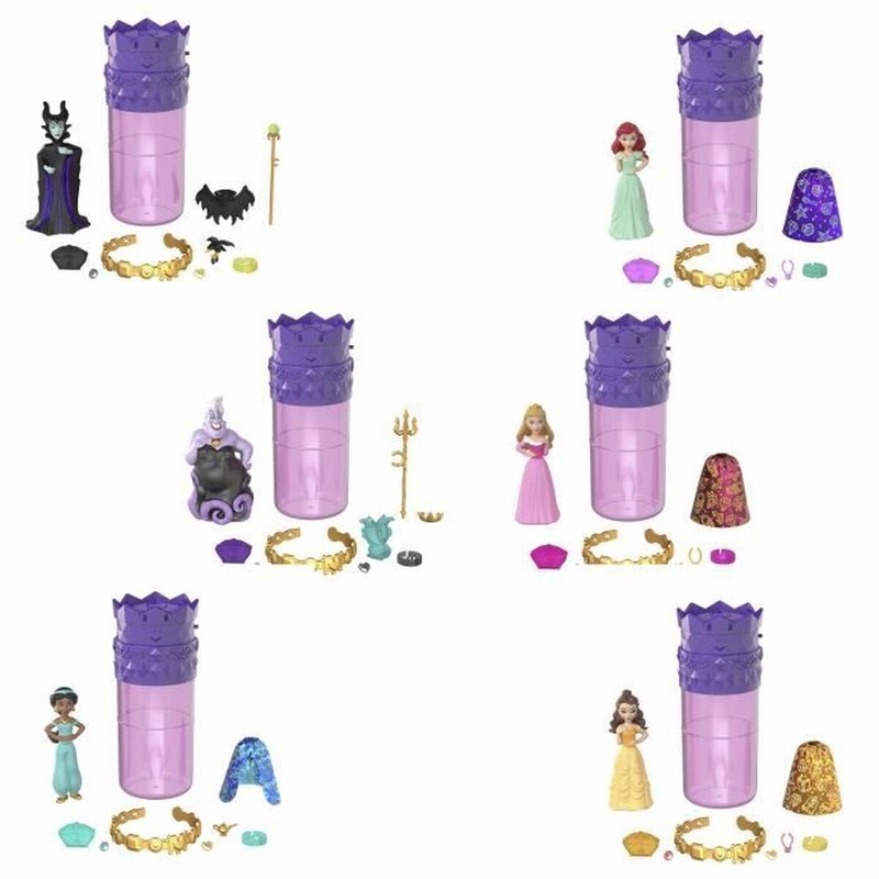 Juego imaginativo princesas con muñeca Color Reveal
